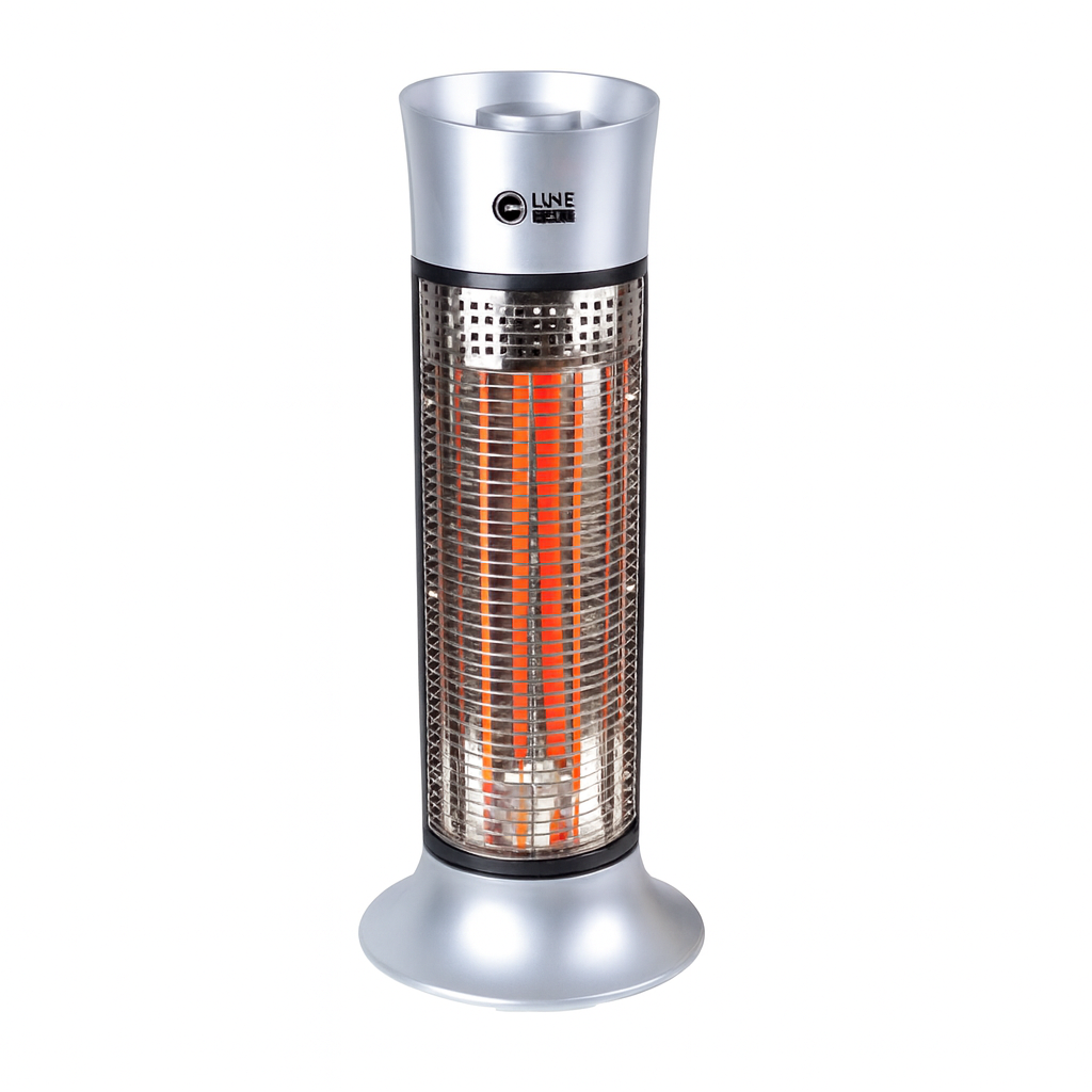 Stufa a Torre con Lampade al Carbonio Oscillante – 450W / 900W