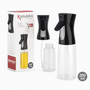 Oliera Spray 200ml in plastica PP uso Alimentare per Friggitrice ad Aria Anti Spreco Cucina