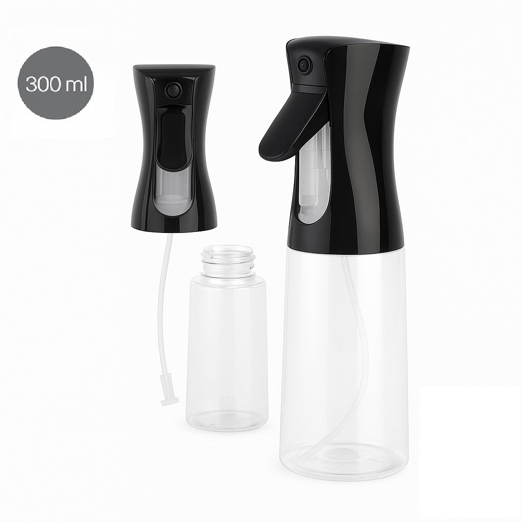 Oliera Spray 300ml in plastica PP uso Alimentare per Friggitrice ad Aria Anti Spreco Cucina