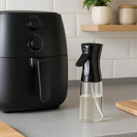 Oliera Spray 300ml in plastica PP uso Alimentare per Friggitrice ad Aria Anti Spreco Cucina