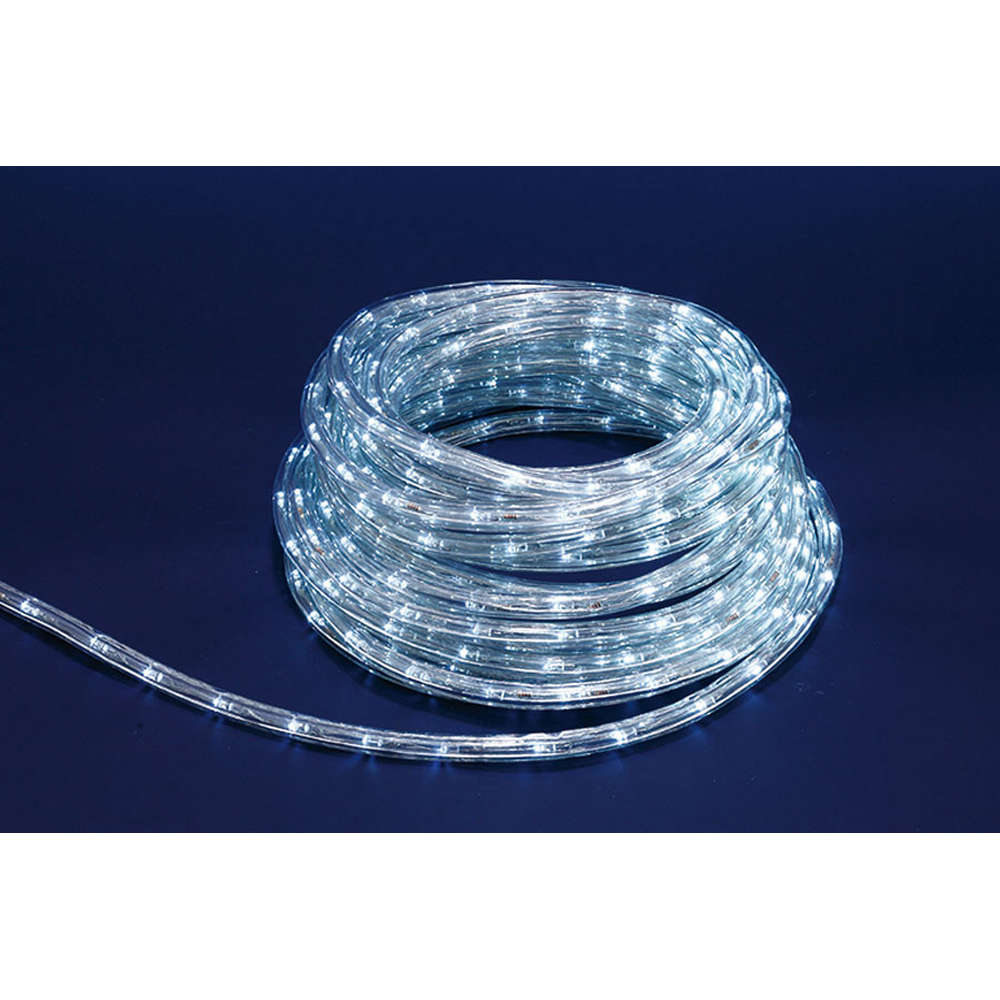 Tubo Led Luminoso Natalizio da Esterno Bianco