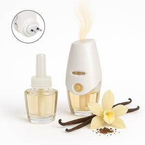 Deodorante Elettrico Vaniglia con Ricariche Lunga Durata 48 72 Giorni Profumo Casa