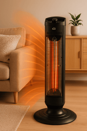 STUFA AL CARBONIO 900W SA9815