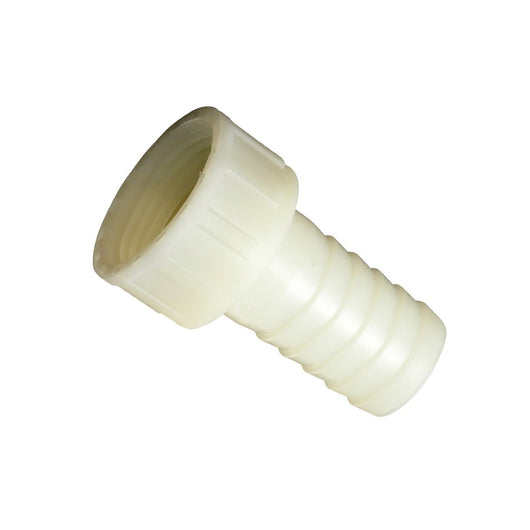 Portagomma diritto in pa con estremità  femmina, ghiera mobile filettata