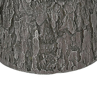 Base Supporto Albero di Natale Grigio Tronco Natalizio 34cm Realistico Universale