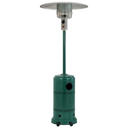 STUFA A FUNGO AEREA A GAS PATIO PER ESTERNO COLORE VERDE