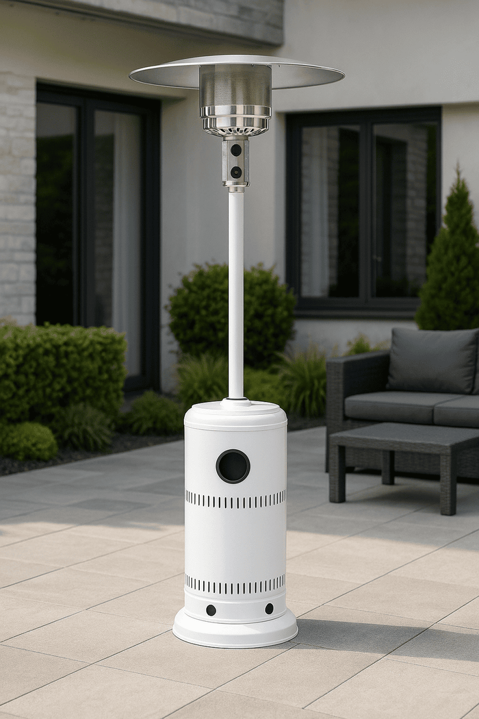 STUFA AEREA DA PATIO A INFRAROSSI 13 kW – COLORE BIANCO