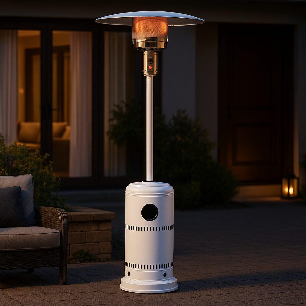 STUFA AEREA DA PATIO A INFRAROSSI 13 kW – COLORE BIANCO