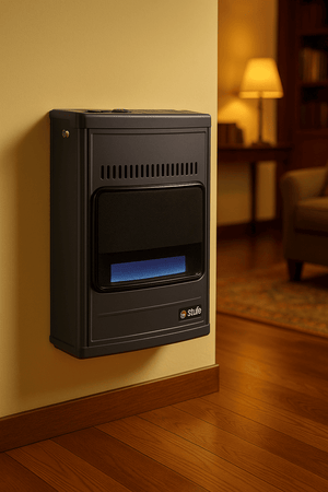 STUFA A GAS METANO SICAR ECO 45 - 4100 WATT A PARETE O A PAVIMENTO