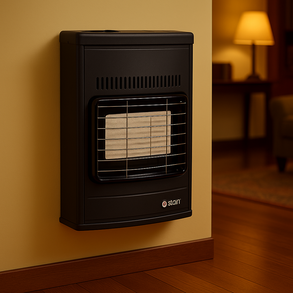 STUFA A GAS METANO SICAR ECO 40 - 4200 WATT A PARETE O A PAVIMENTO