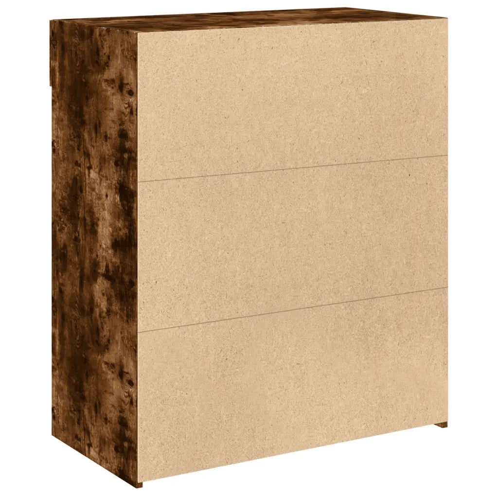 vidaXL Credenza Rovere Sonoma 80x42,5x93 cm in Legno Multistrato