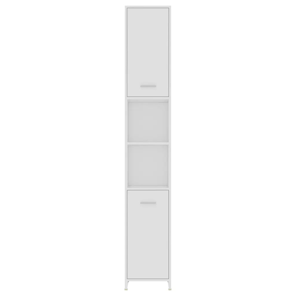 Set Mobili da Bagno 4 pz Bianco