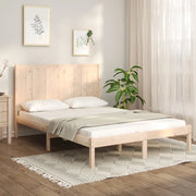 Letto senza Materasso 140x190 cm in Legno Massello di Pino 3105710