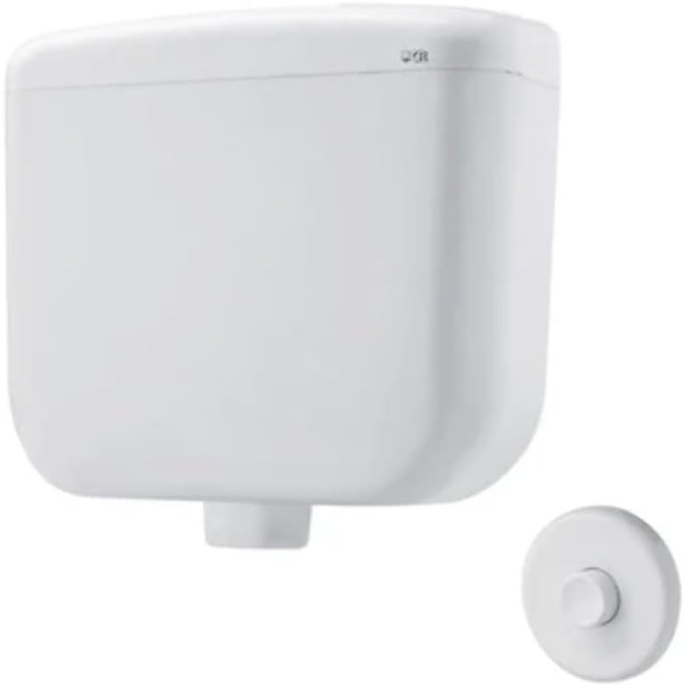 Cassetta di scarico pneumatica concept per disabili bianca 9 lit