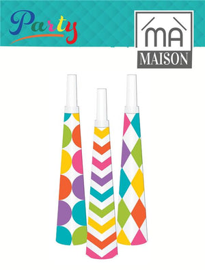 MA MAISON TROMBETTE COLORATE PER FESTA 6PZ