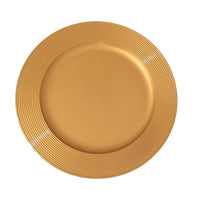 MA MAISON SOTTOPIATTO GLOSSY COLORE GOLD NATALE - DIAMETRO 33 CM