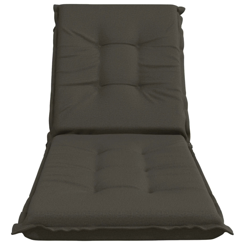 Cuscino per Lettino GEMERT 100% Poliestere Antracite 947378