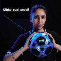 Smart Ball Counter Ball Pallone Calcio Conta Palleggi Palla Interattiva con Luci