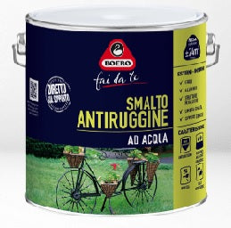 SMALTO ANTIRUGGINE AD ACQUA ARANCIONE 0,5LT - BOERO