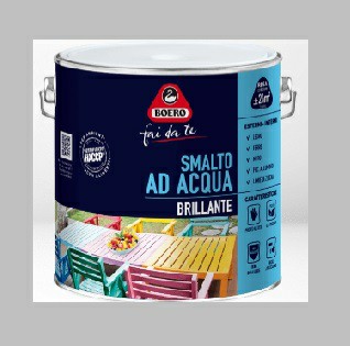 SMALTO BRILL.ACQUA ARGENTO 0,125LT - BOERO