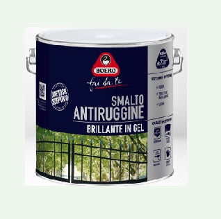 SMALTO ANTIRUGGINE BIANCO GHIACCIO 0,5LT - BOERO