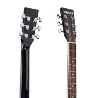 Chitarra Acustica Elettrica 41" Sunburst con Amplificatore Corde Plettro Tracolla