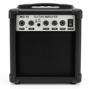 Chitarra Acustica Elettrica 41" Sunburst con Amplificatore Corde Plettro Tracolla