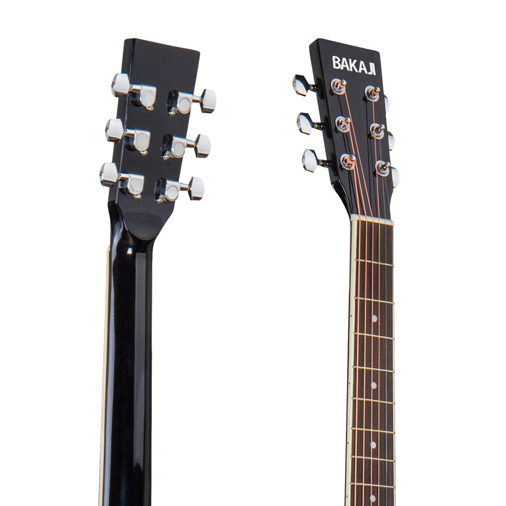 Chitarra Acustica Elettrica 41" Sunburst Equalizzatore Kit Corde Plettro Tracolla