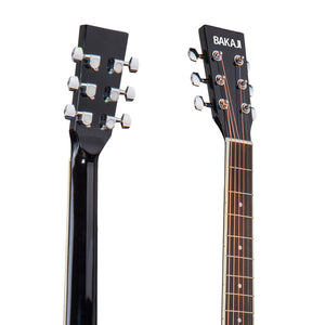 Chitarra Acustica Elettrica Slim 41" Sunburst Kit Corde Plettro Tracolla e Cavo