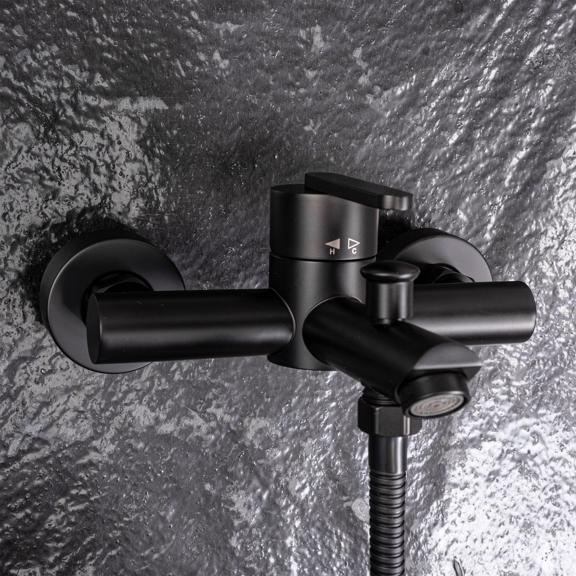 Rubinetto Da Vasca Rea Ontario Black