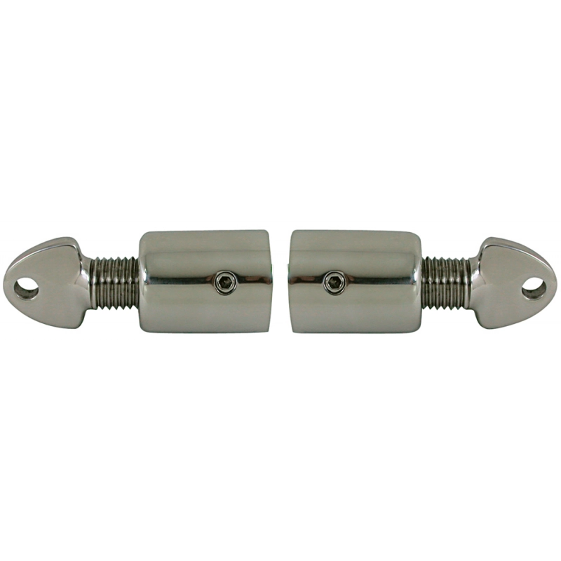 COPPIA DI GIUNTO INOX Ø MM.22