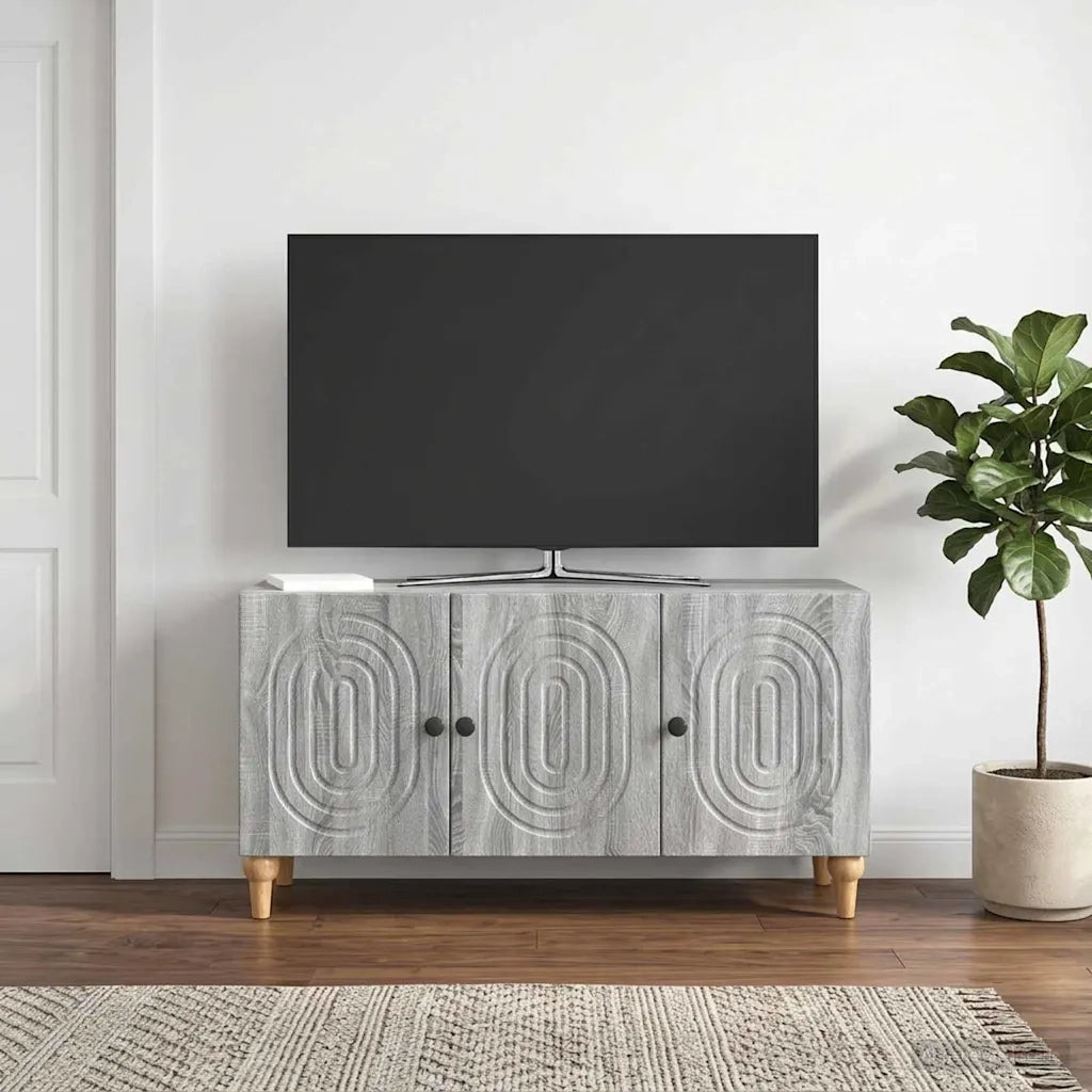 Mobile TV 99 x 34,5 x 50 cm Grigio Sonoma Legno ingegnerizzato 894261