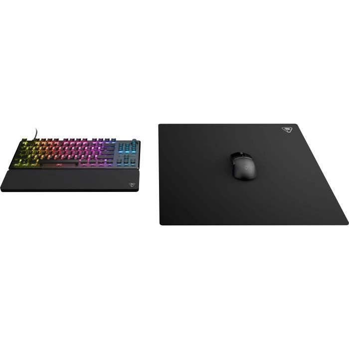 Tappetino per mouse da gioco - Turtle Beach SenseCore Square - Superficie in microtessuto, bilanciata, confortevole