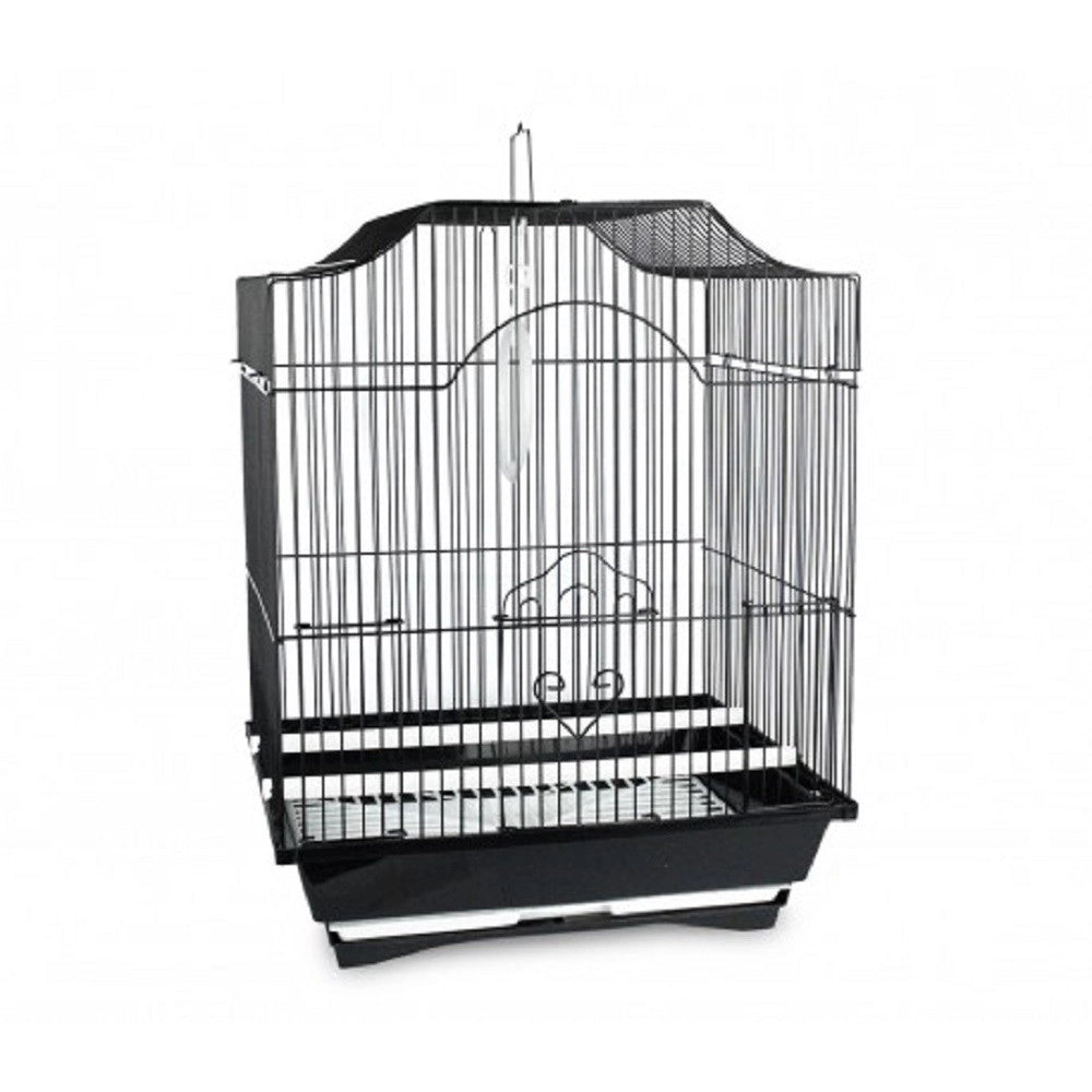 Trade Shop - Gabbia Per Uccelli 49.5 X 34 X 27.5 Cm Di Piccole Dimensioni Mangiatoie Incluse -