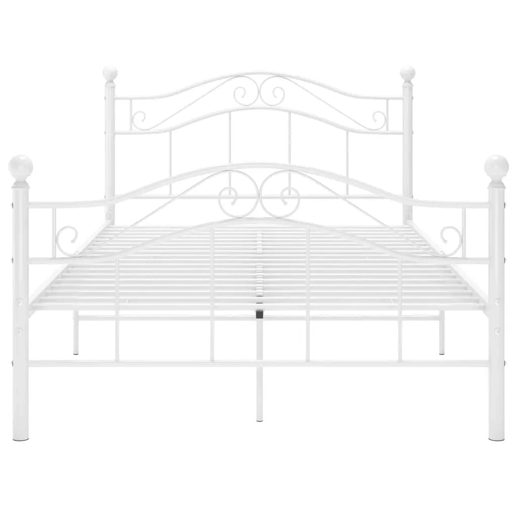 Giroletto-Struttura Letto Bianco in Metallo 120x200 cm 294408