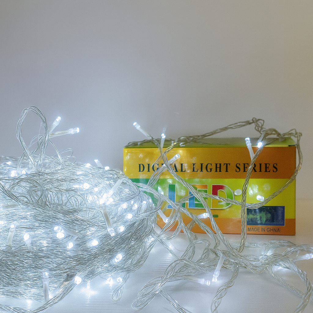 Luci Led per albero di natale decorazione con 8 giochi luce da 10/20/30/50 metri colori misti certificate IP65 prolungabile COLORE LED: BIANCO FREDDO, LUNGHEZZA: 50 mt - 500 led