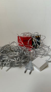 Luci Led per albero di natale decorazione con 8 giochi luce da 10/20/30/50 metri colori misti certificate IP65 prolungabile COLORE LED: BIANCO CALDO, LUNGHEZZA: 50 mt - 500 led