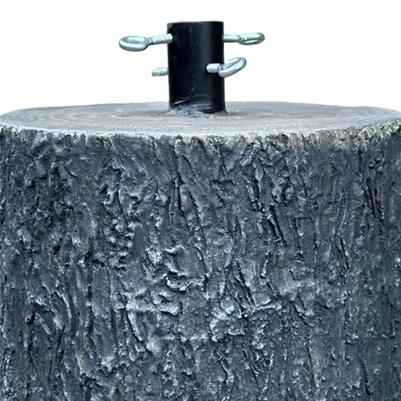 BORRACCIA ROSA CON CANNUCCIA UNICORNO D7X18H CM