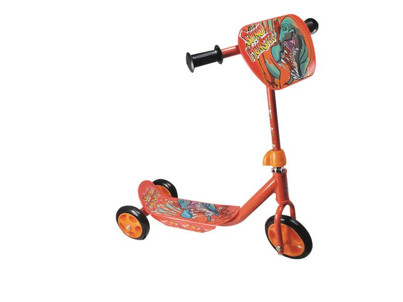 SUNDAY - MONOPATTINO A 3 RUOTE IN PVC E MANUBRIO IN FERRO - DIMENSIONI 56 X 35 X 63 CM