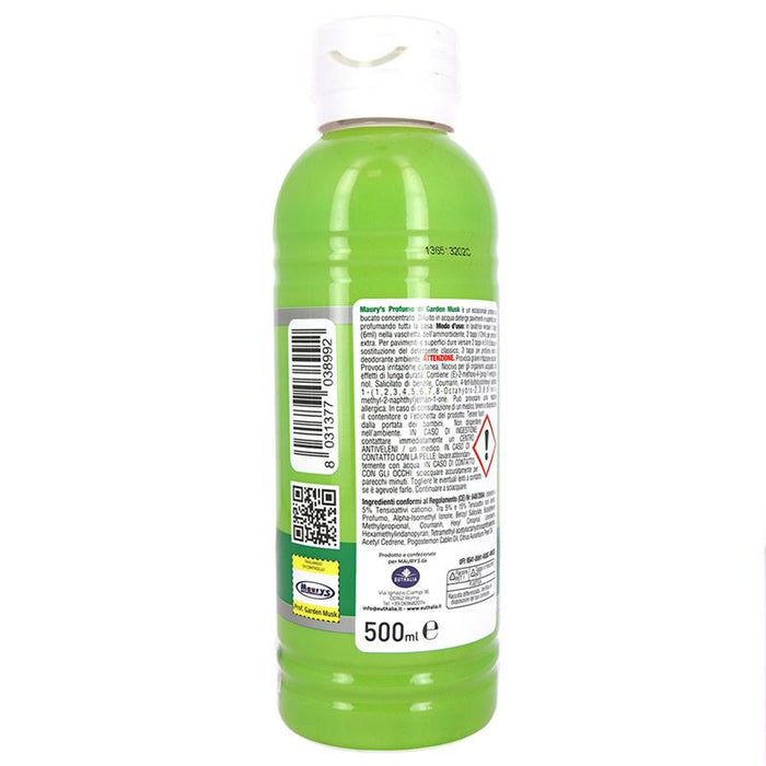 MAURY'S PROFUMO PER BUCATO GARDEN MUSK 500ML