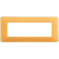 Placca Bticino Matix 6 moduli ambra AM4806CAB