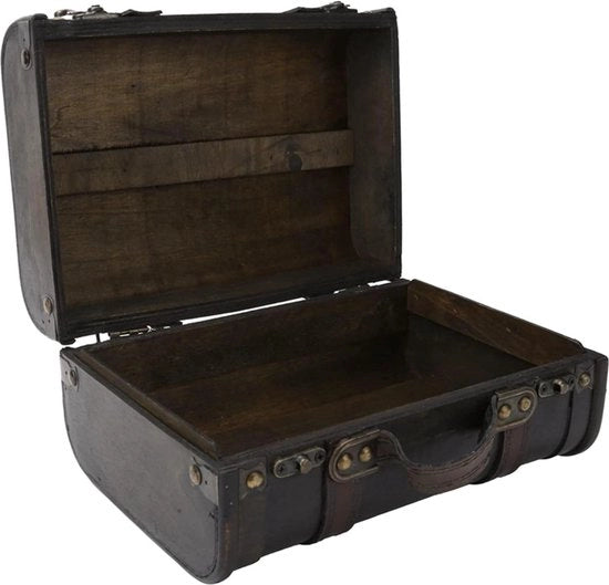 Cassa di archiviazione in legno grande con chiusura a retro, decorazione personalizzata per studio, accessori per la fotografia - 239 x 173 x