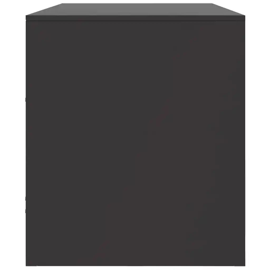 Mobile TV Nero 99x39x44 cm in Acciaio