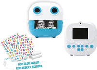 RADIOCOM - CLICK! 4 FOTOCAMERA ISTANTANEA PER BAMBINI CON DOPPIA FOTOCAMERA E APP