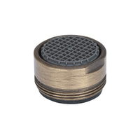 Aeratore vecchio ottone per lavello e bidet M 22/24