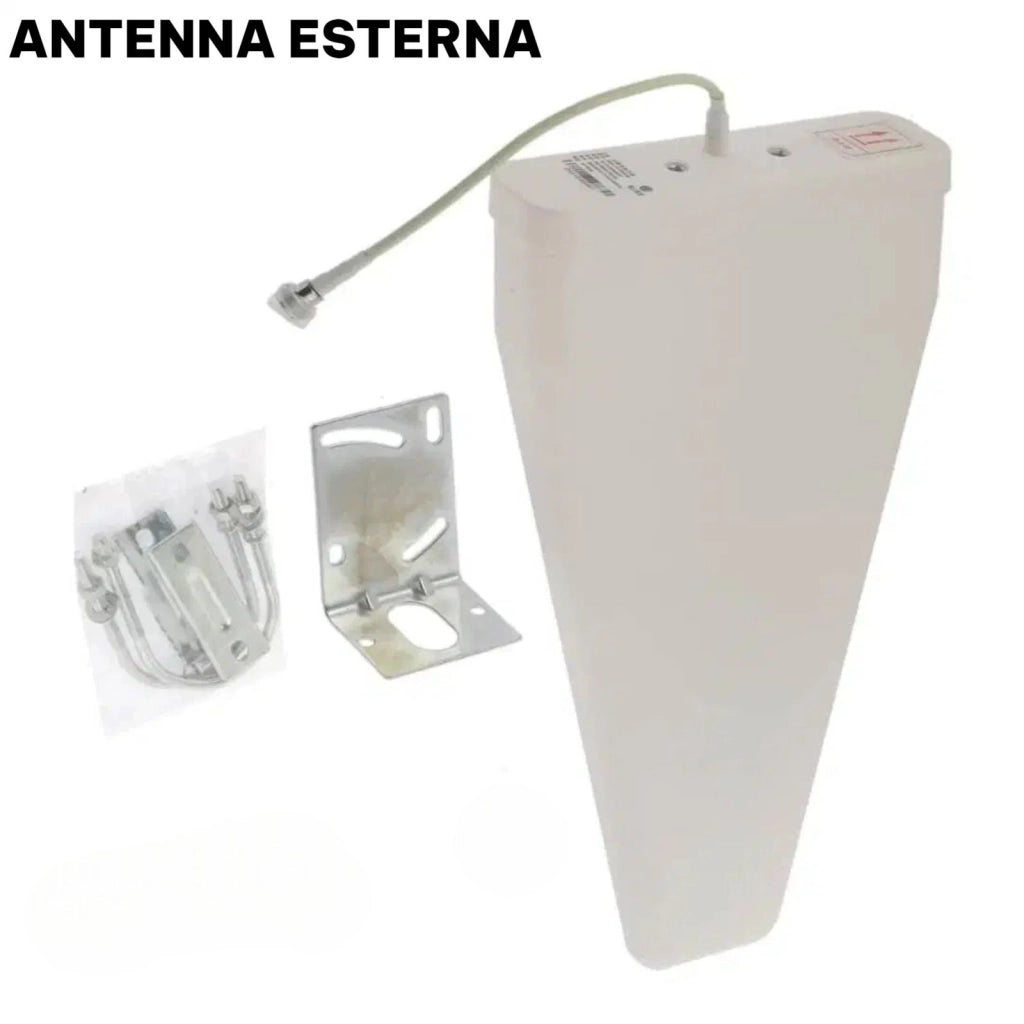 Kit ripetitore amplificatore booster segnale antenna GSM DCS 5G/4G/3G universale