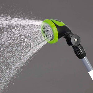 Lancia per Irrigazione da Giardino a Doccia con Testa Inclinabile