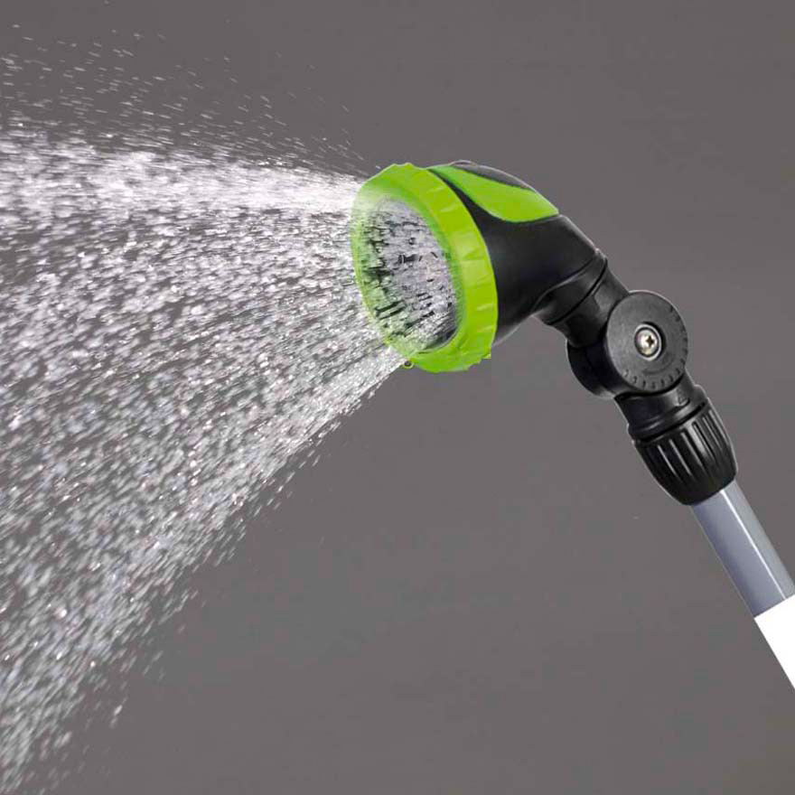 Lancia per Irrigazione da Giardino a Doccia con Testa Inclinabile