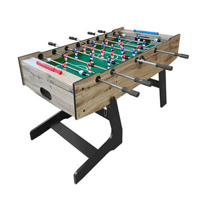 Tavolo da Calcio Balilla Deluxe Pieghevole Verticale