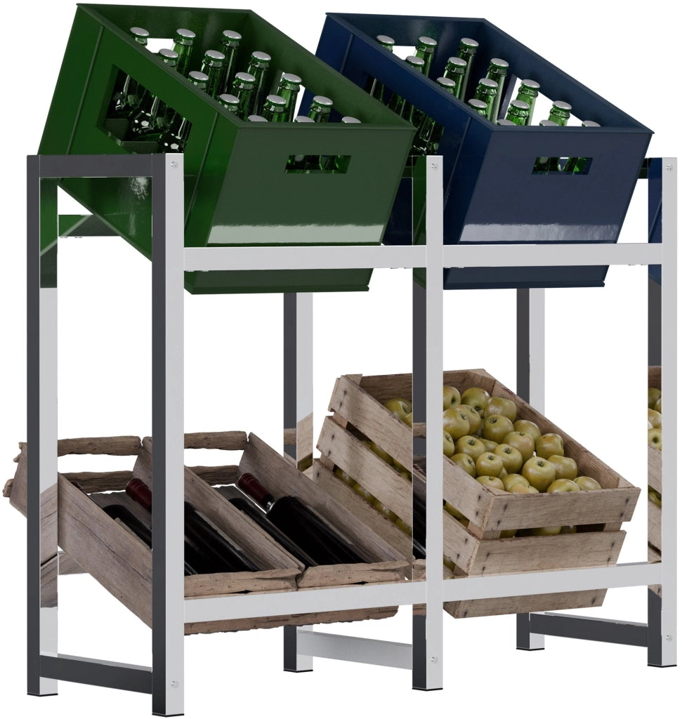 4er Stand per contenitori per capre Stack 1